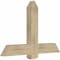 Ekena Millwork Eugene Rough Sawn Timber Gable Bracket, Douglas Fir, 48"W x 32"H x 4"D x 6"F, 16/12 Pitch GBW048X32X0406EUG00RDF - alternate 4